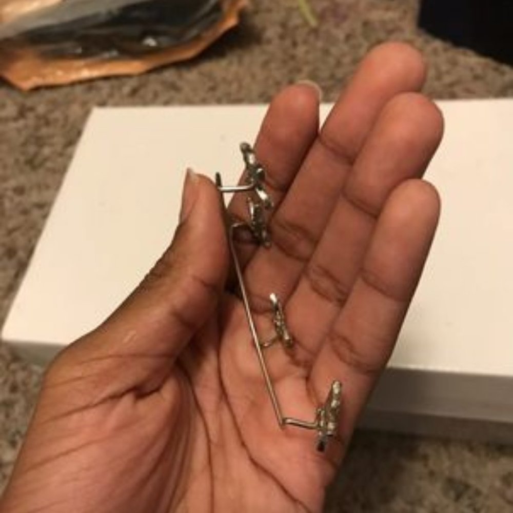 butterfly clip earing